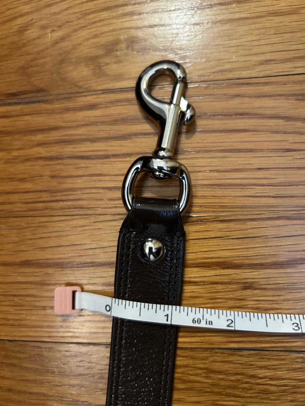 Vintage Coach Satchel Handbag Replacement Strap Patent Leather - Picture 7 of 7